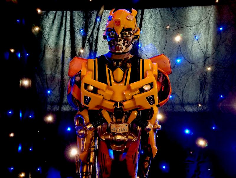 The robot DJ at Bryan Derrickson and James Botti's new Hideout Arcade Bar & Grill is always happy to see you. The place was so packed last Sunday night that I couldn't get a seat! I think the robot smiled. BOB YESBEK PHOTOS